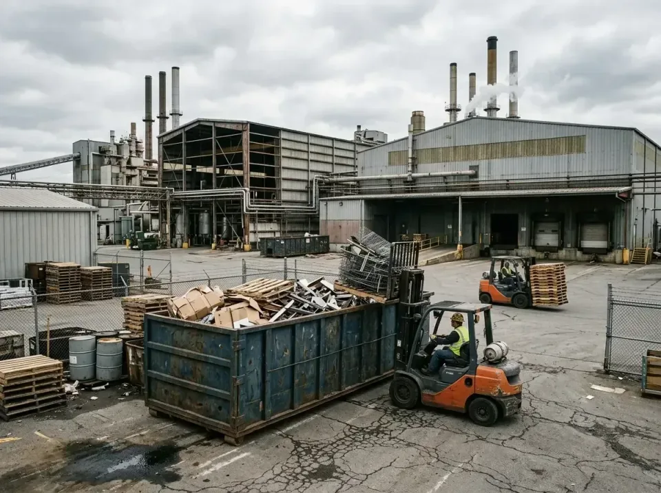 industrial-factory-scrap-conta-003 — frequently asked questions, Cheap Roll-off Dumpster Rentals in Mount Pleasant, WI